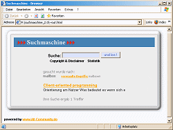 Screenshot Internet Explorer 6.0